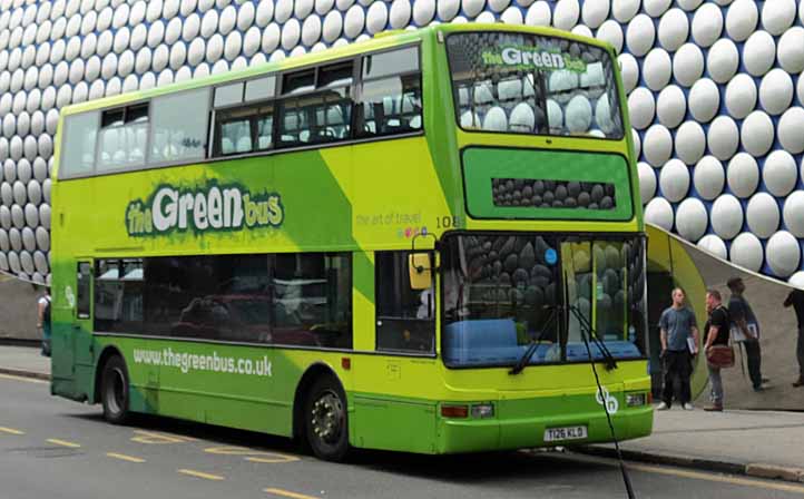 Green Bus Dennis Trident Plaxton President 108